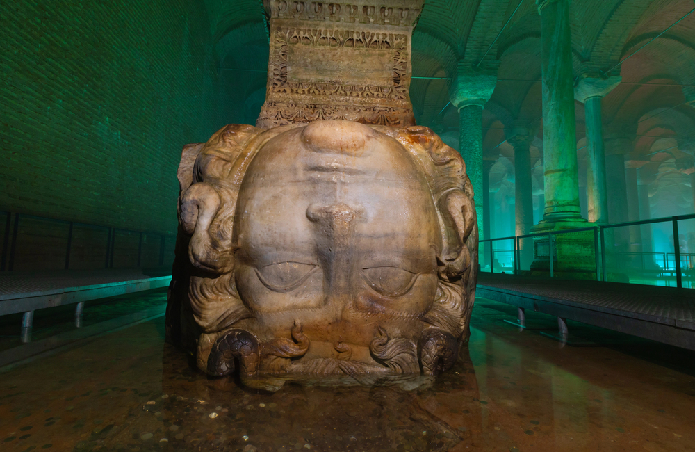 Historical Basilica Cistern Istanbul