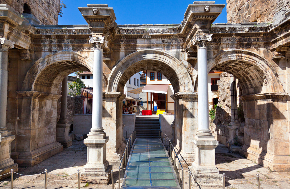 Hadrian's Gate in Antalya