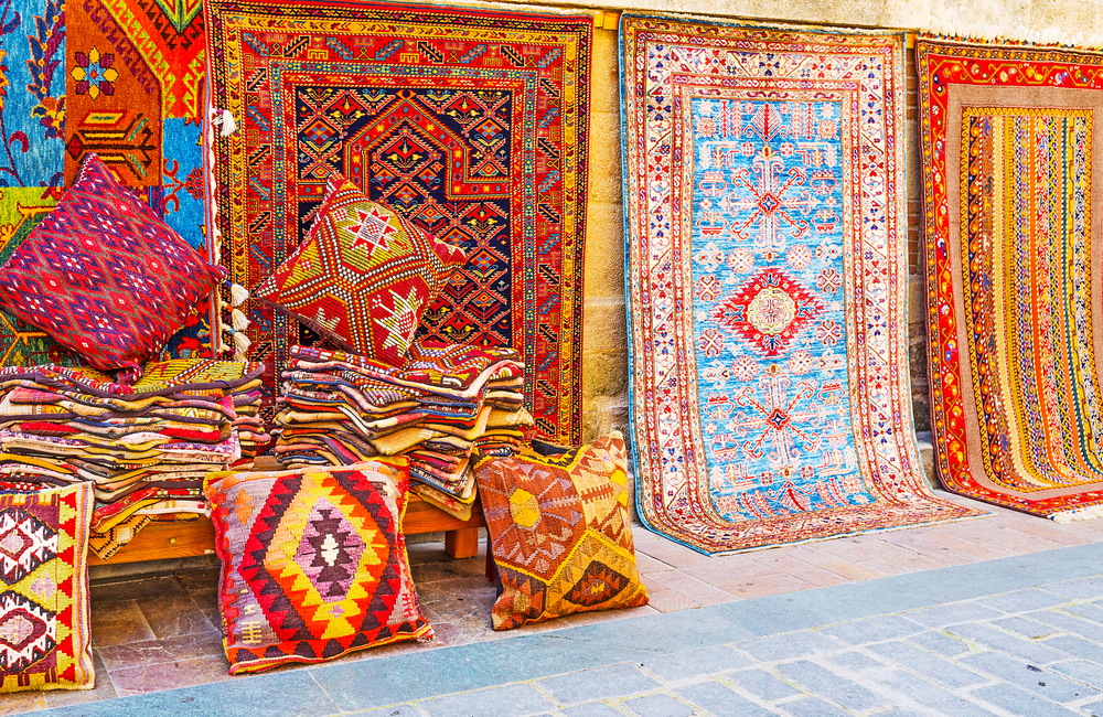 Antalya old town carpet shop