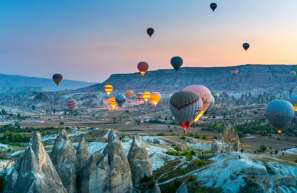 Sunrise Balloons in Cappadocia Sky
