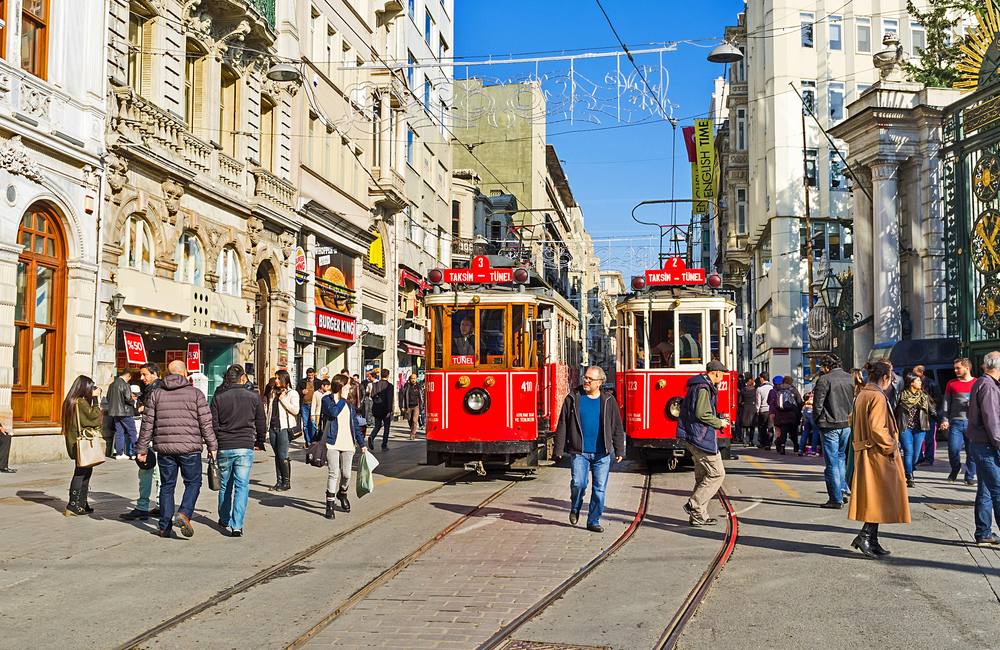 Istanbul Taksim Istiklal Street