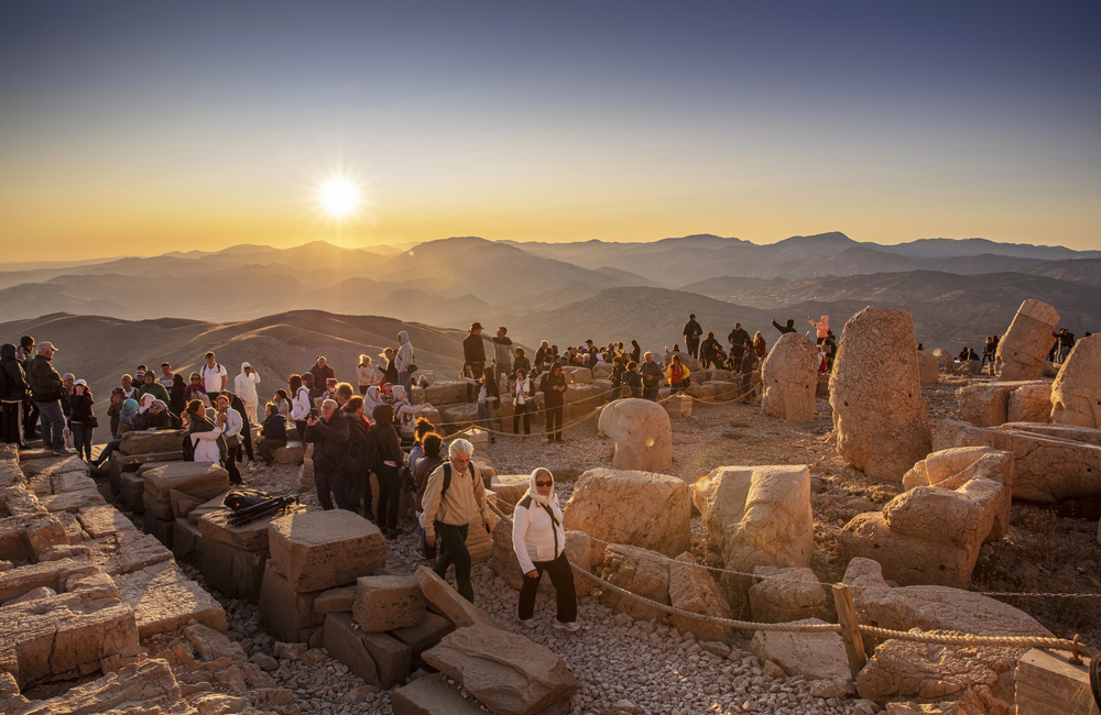 Mount Nemrut Archaeological Site Panorama