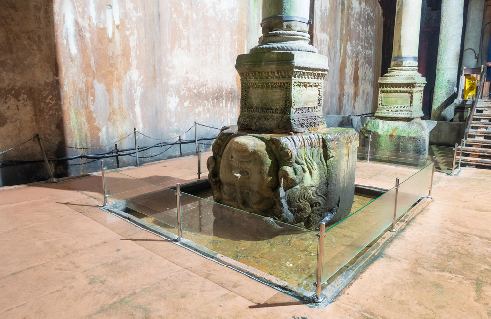 Turkey Istanbul Historical Basilica Cistern