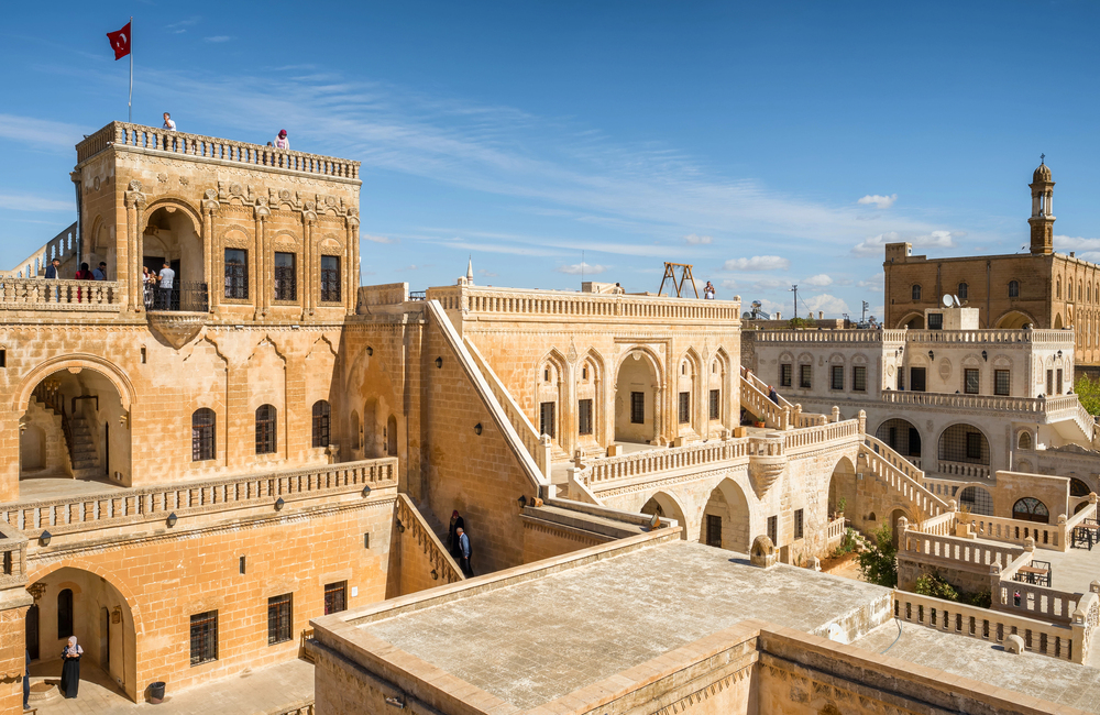 Midyat City View at Sunset