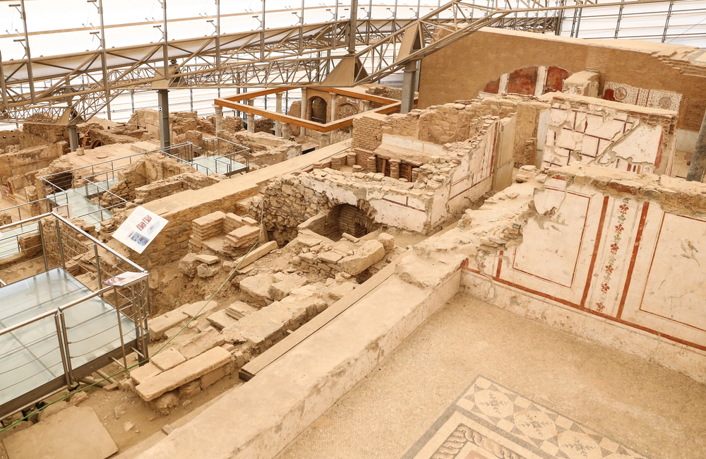 Ancient Roman Ruins in Ephesus