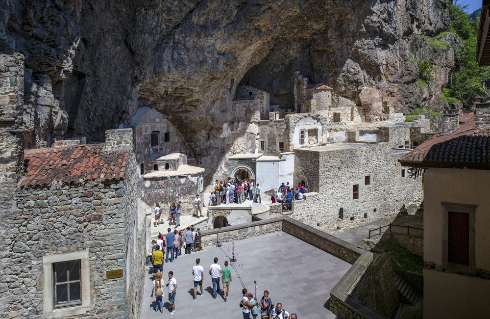 Sumela Monastery Clinging to the Cliffs of Trabzon
