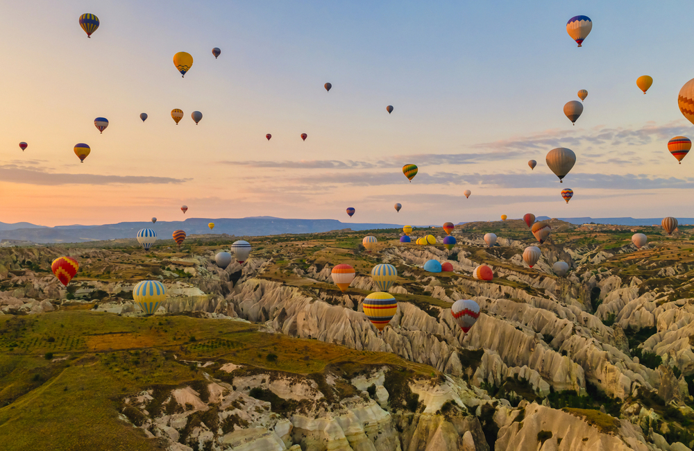 Colorful Balloons in Cappadocia