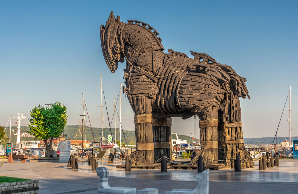 Trojan Horse of Troy, Çanakkale Landmark