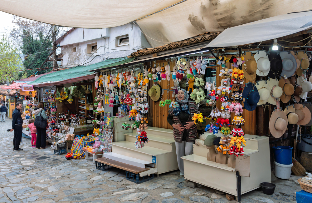 Şirince Village street shops