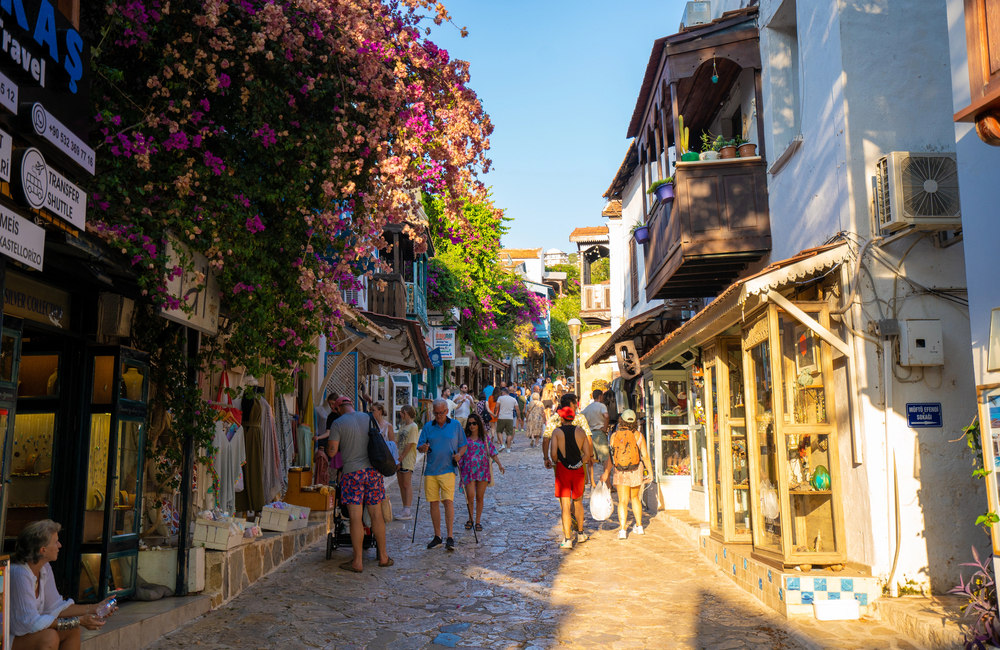 Charming Streets of Kaş Old Town, Turkey