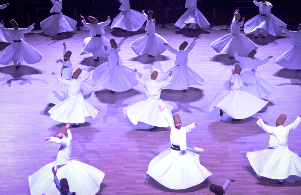 Traditional Mevlevi Sema Ritual in Konya Turkey