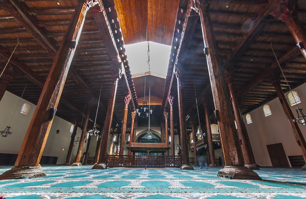 Historic Eşrefoğlu Mosque in Konya, Turkey