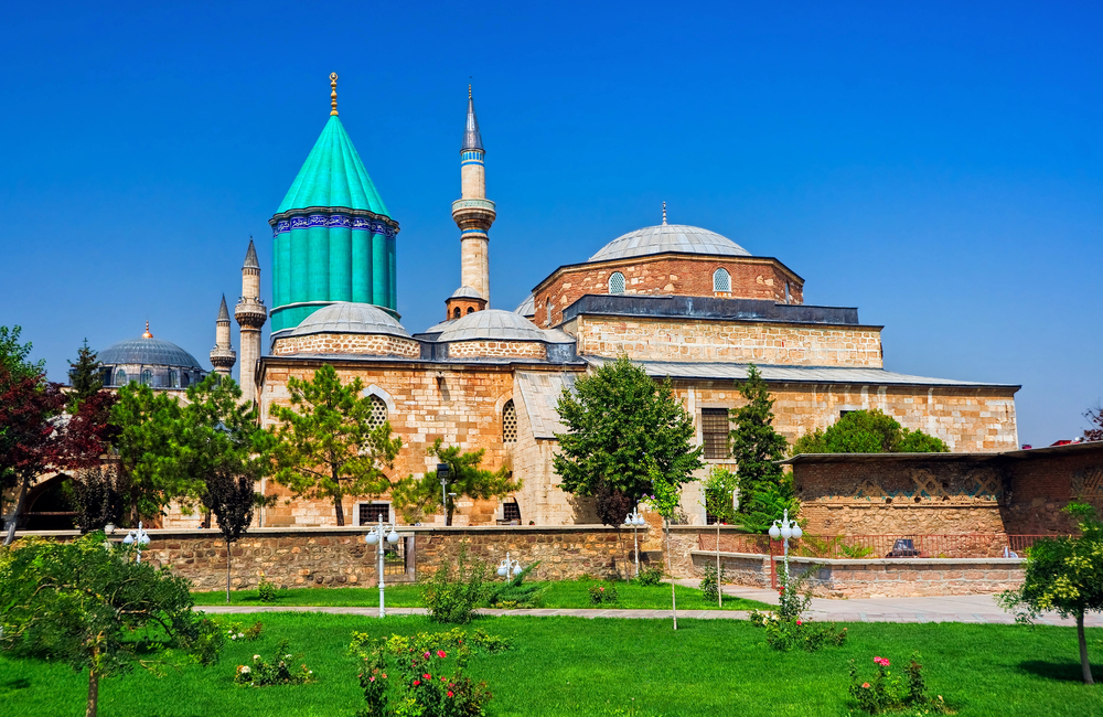 Mevlana Mosque and Rumi Complex in Konya