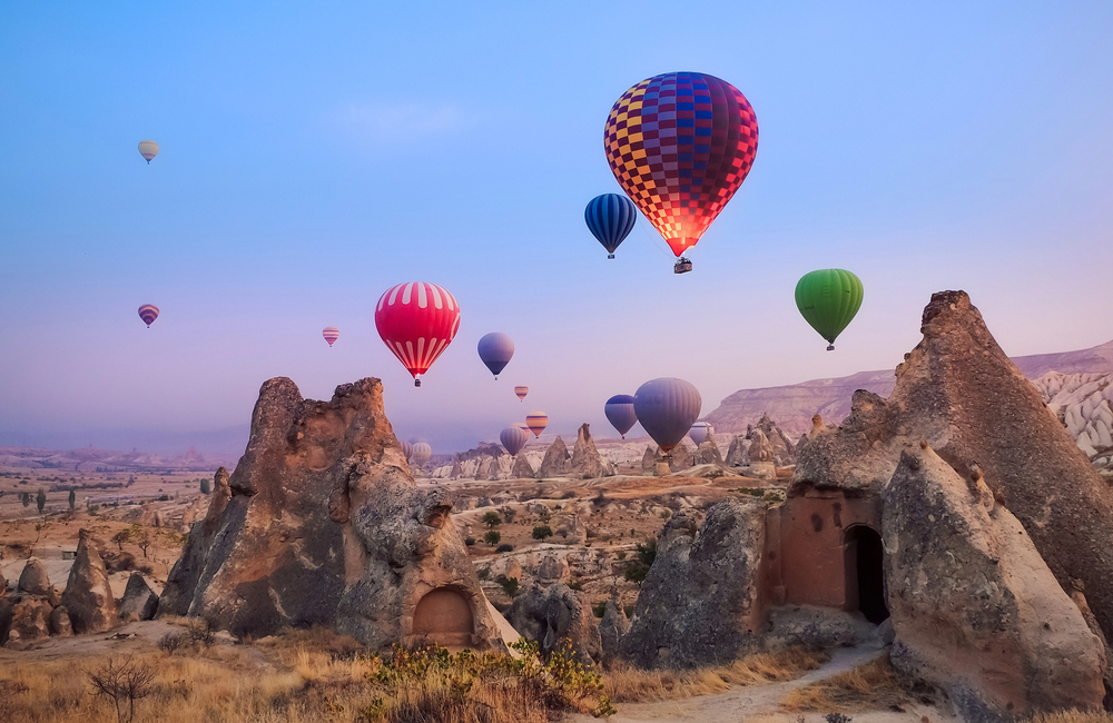 Cappadocia’s Unique Balloon Landscape