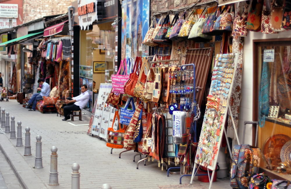 Istanbul Street Souvenir Shop Exterior