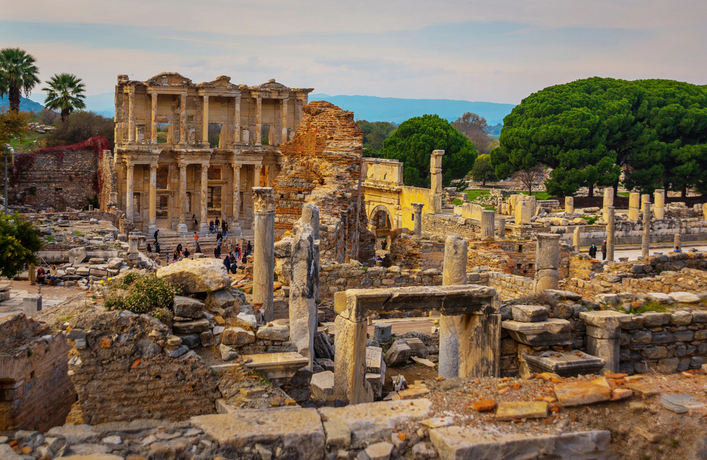 Ephesus Celsus Library Iconic Views