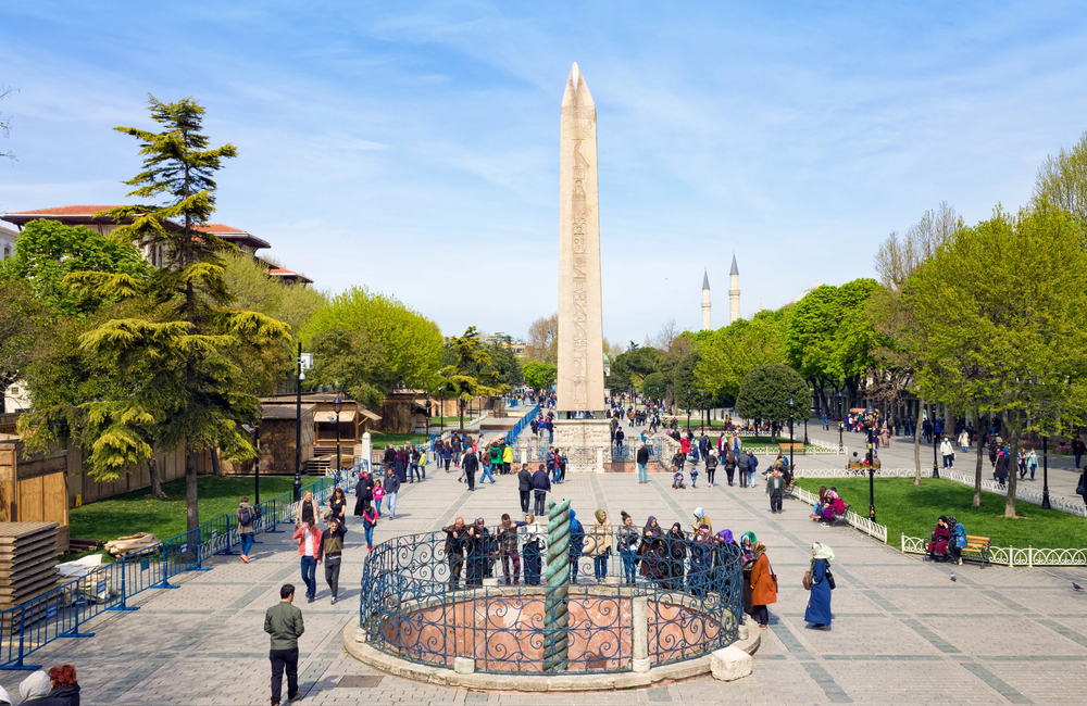 Sultanahmet Square and Ancient Obelisk Istanbul