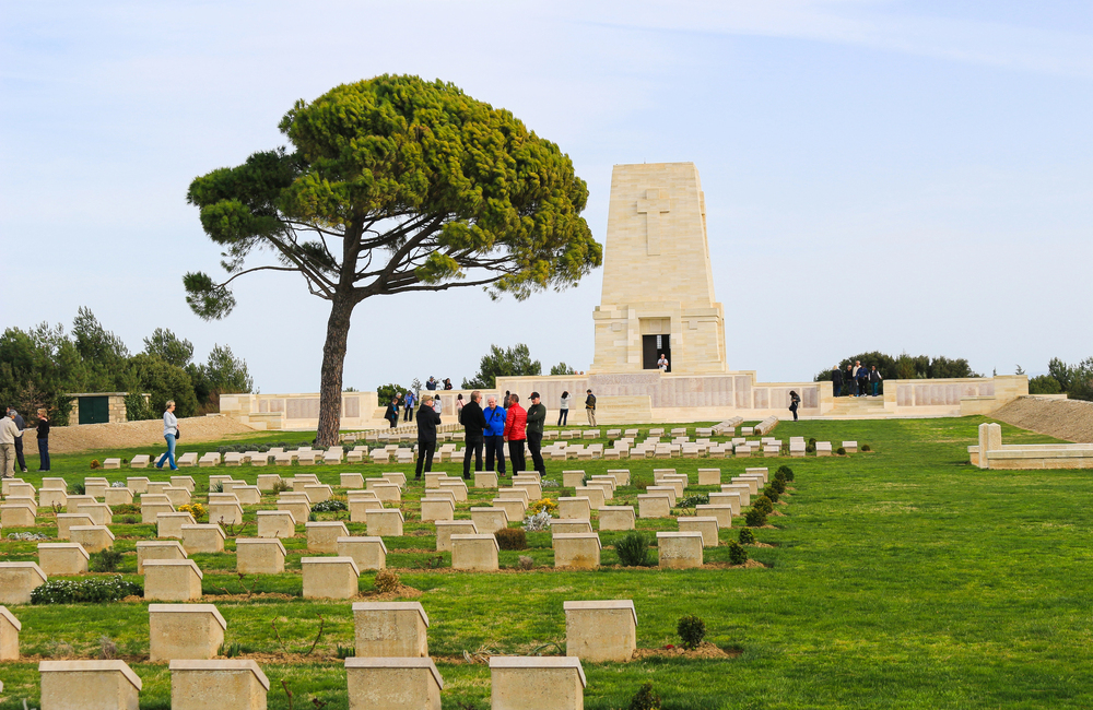 Pictures of Gallipoli Lone Pine Cemetery