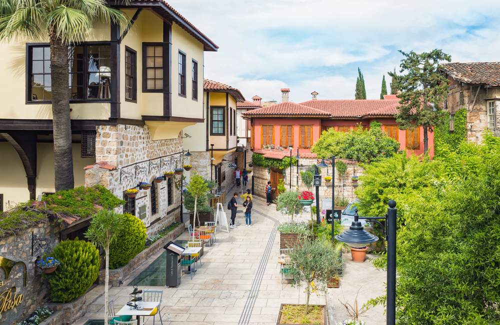 Charming Historic Houses in Kaleici Antalya