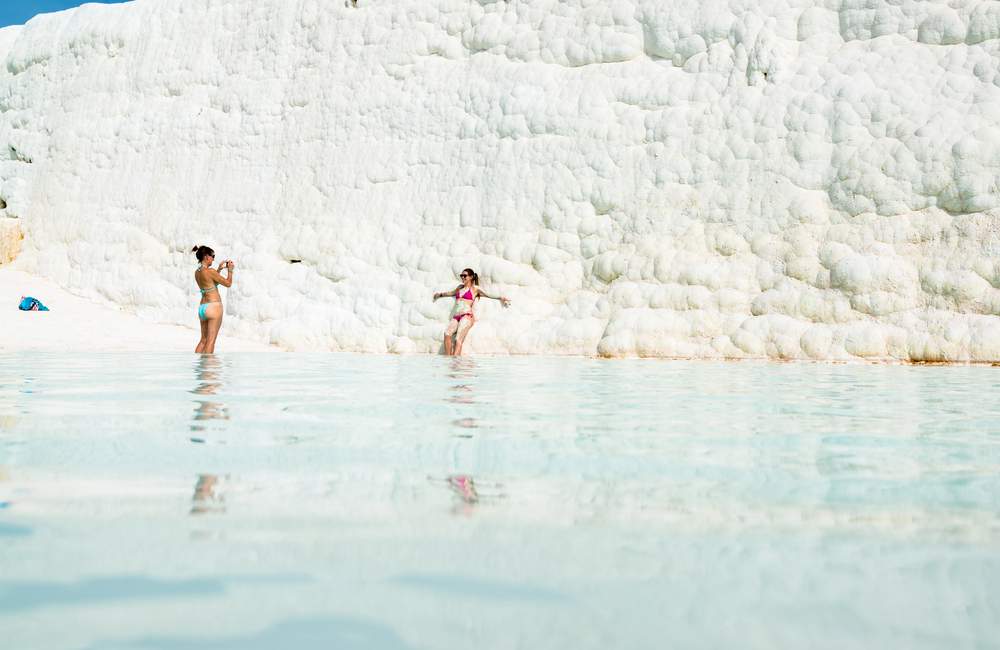 Visit Turkey’s Famous Pamukkale White Terraces