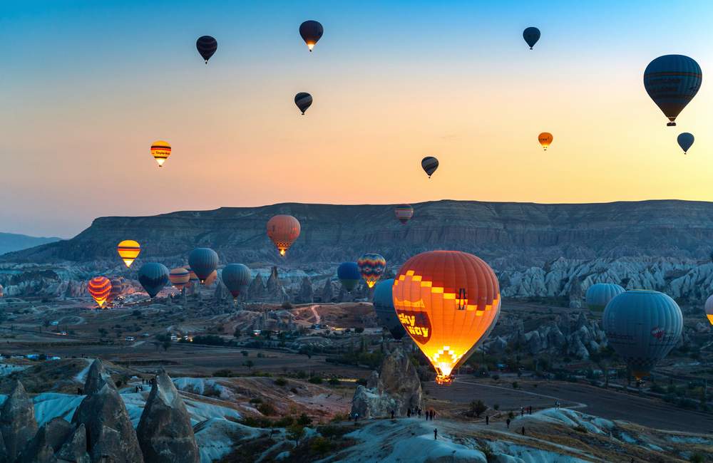 Cappadocia’s Colorful Balloon Skyline