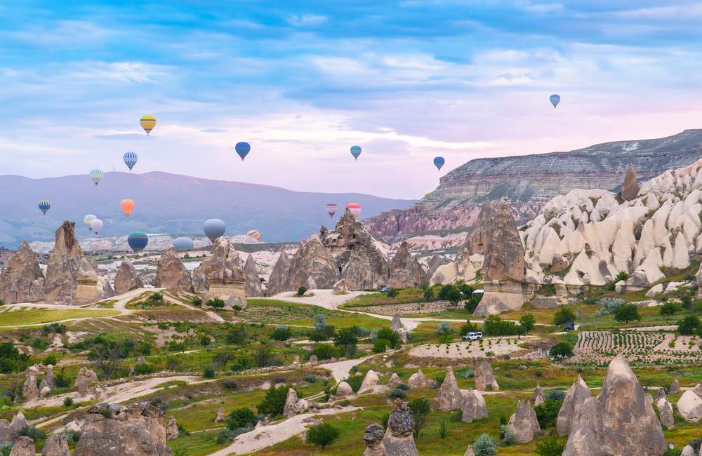 Sky Full of Balloons in Cappadocia
