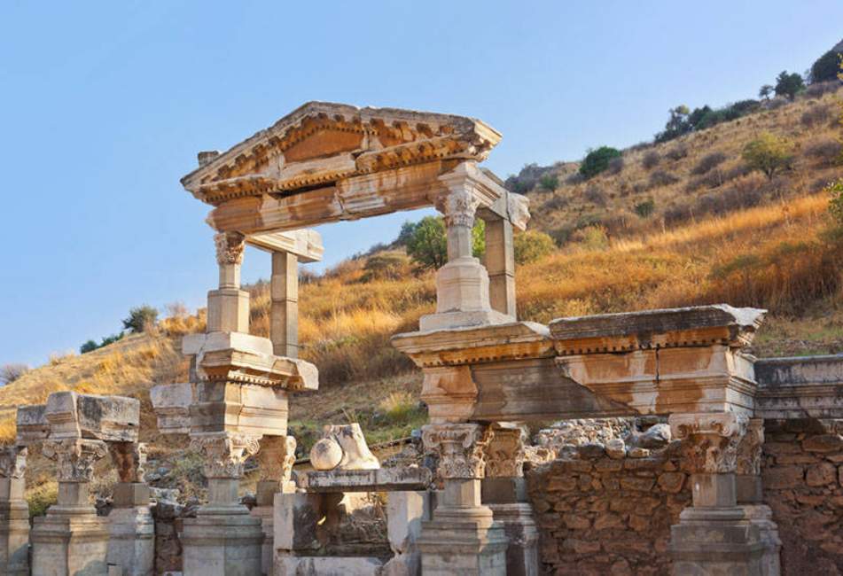 Ephesus Ancient Ruins 