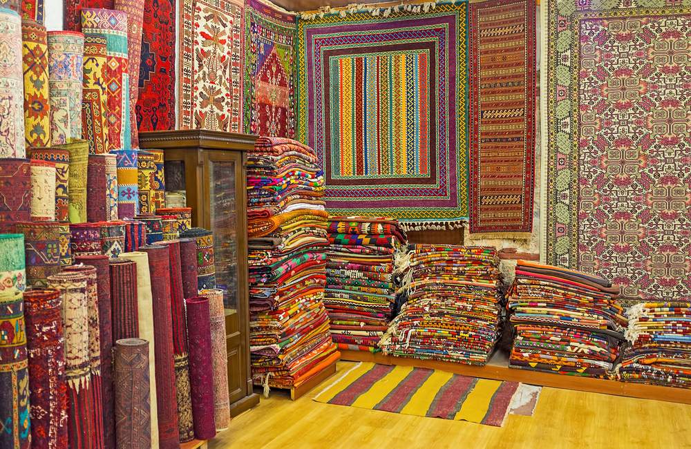 Carpet kilim shop in Grand Bazaar 