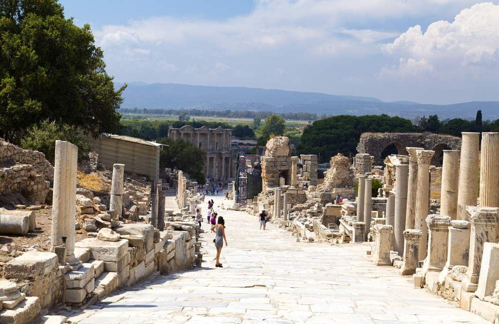 Ephesus Ancient Ruins Pathway