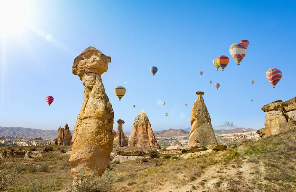 Cappadocia Balloon Landscape Photography