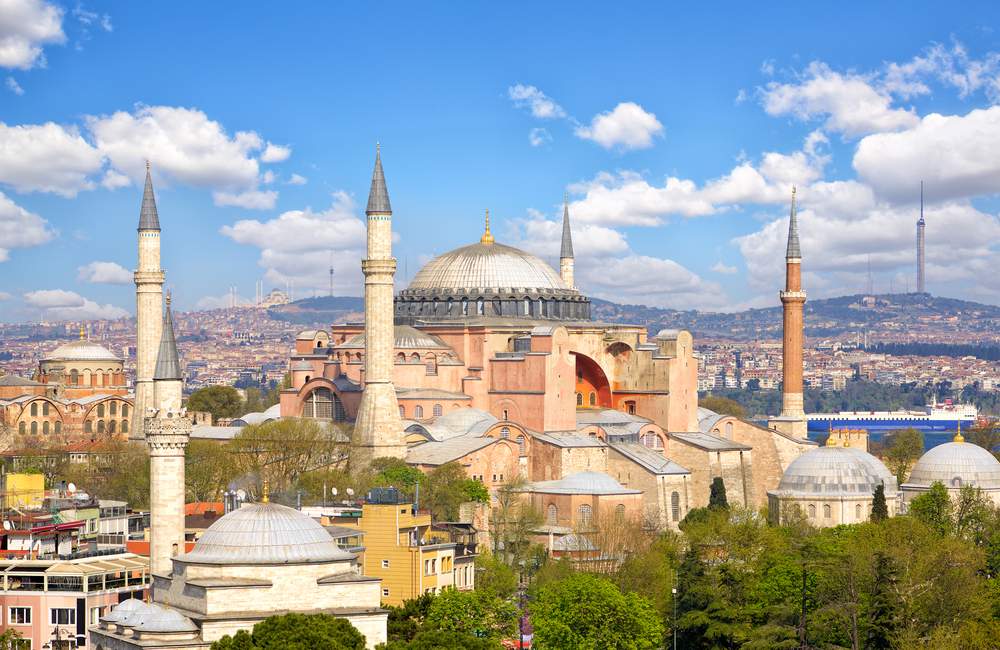 Hagia Sophia Mosque Interior Istanbul
