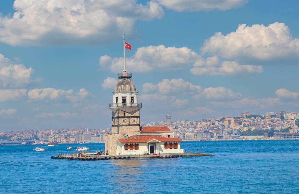 Sunset Photography of Istanbul Kız Kulesi
