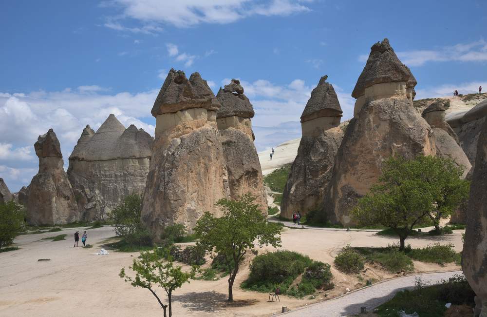 Magical Cappadocia Fairy Chimneys Landscape View