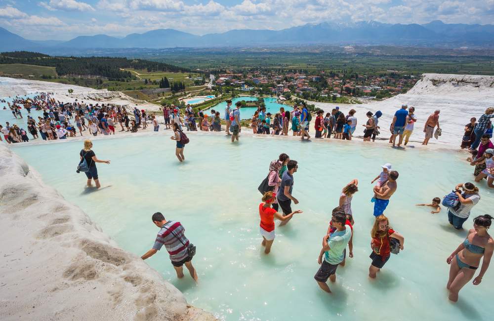 Amazing Natural Pools in Pamukkale