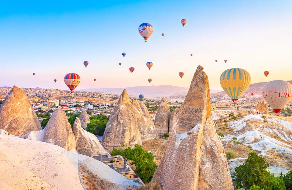 Cappadocia Hot Air Balloon Horizon