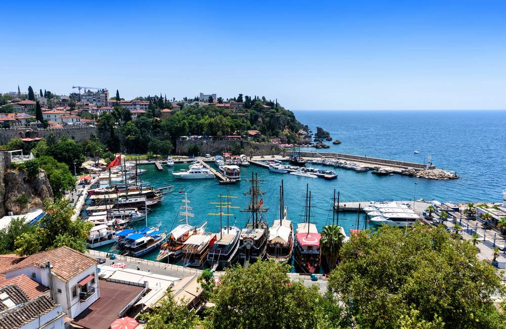 Antalya Marina: Boats, Cafés, and Scenic Views